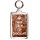Keep Calm and Eat Chocolate - Double Sided - Large Keyring