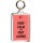 Keep Calm and Knit Along - Double Sided - Large Keyring