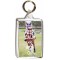 Keep Calm and Ride On - Double Sided - Large Keyring