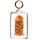 Keep Calm and Eat Burgers - Double Sided - Large Keyring