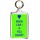 When Can I See you Again? - Double Sided - Large Keyring
