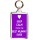 Keep Calm You're the Best Mummy Ever - Double Sided - Large Keyring