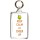 Keep Calm and Cheer Up - Double Sided - Large Keyring