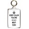 Keep Calm You're Britain's Best Son - Double Sided - Large Keyring Keep Calm You're Britain's Best Son - Double Sided - Large Keyring