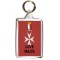 Love Malta - Double Sided - Large Keyring