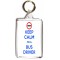 Keep Calm I'm a Bus Driver - Double Sided - Large Keyring