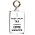 Keep Calm I'm a Community Centre Manager - Double Sided - Large Keyring