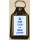 Keep Calm and Drink Coffee - Oblong Medallion Keyring
