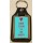 Keep Calm and Be Happy - Oblong Medallion Keyring