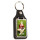 Keep Calm and Love Cricket - Oblong Medallion Keyring