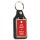 Just Relax and Have a Cuppa - Oblong Medallion Keyring