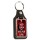 Keep Calm and Kiss for Love - Oblong Medallion Keyring