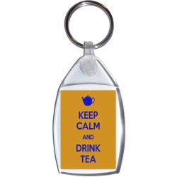 Keep Calm and Drink Tea - Keyring