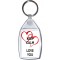 Keep Calm I Love You - Keyring