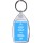 Keep Calm and Pedal On - Keyring