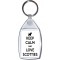Keep Calm and Love Scotties - Keyring