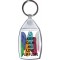 Keep Calm and Love Flip Flops - Keyring
