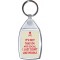 It's not that I'm Anti-social I Just Don't Like People - Keyring
