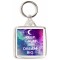Keep Calm and Dream Big - Square Keyring