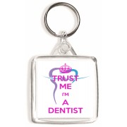 Trust Me I'm a Dentist - Square Keyring