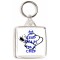 Keep Calm I'm a Chef - Square Keyring